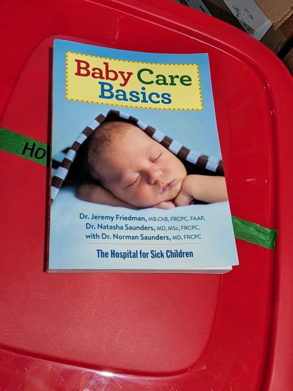 Robert Rose Baby Care Basics Book In Excellent Condition